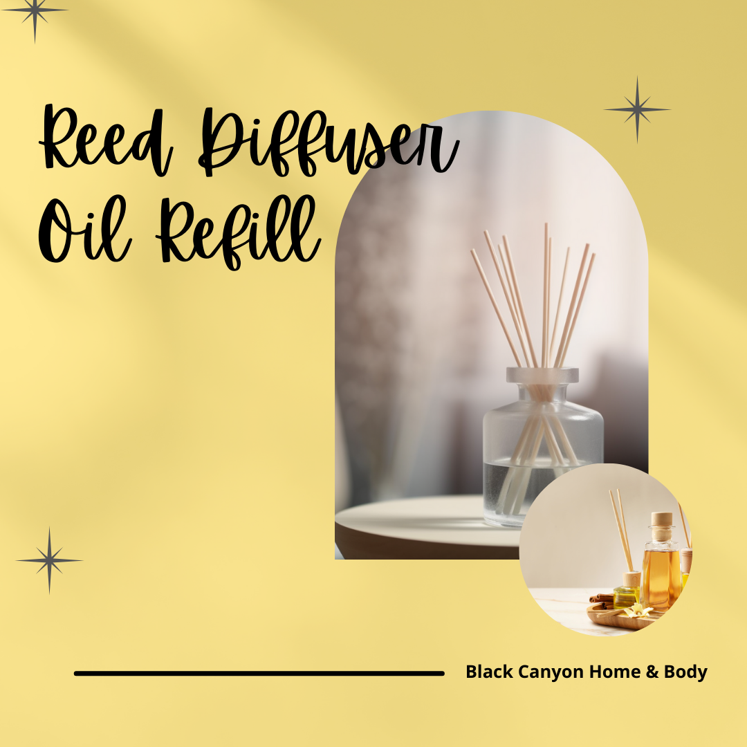 Black Canyon Coconut Ginger Scented Reed Diffuser Oil Refill