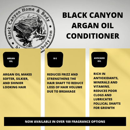 Black Canyon Bergamot & Mandarin Scented Argan Oil Hair Conditioner