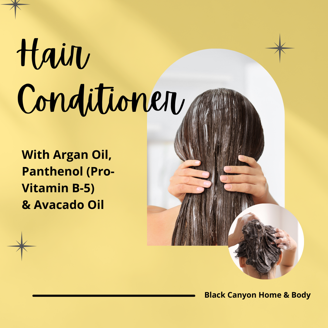 Black Canyon Peach & Orange Blossom Scented Argan Oil Hair Conditioner