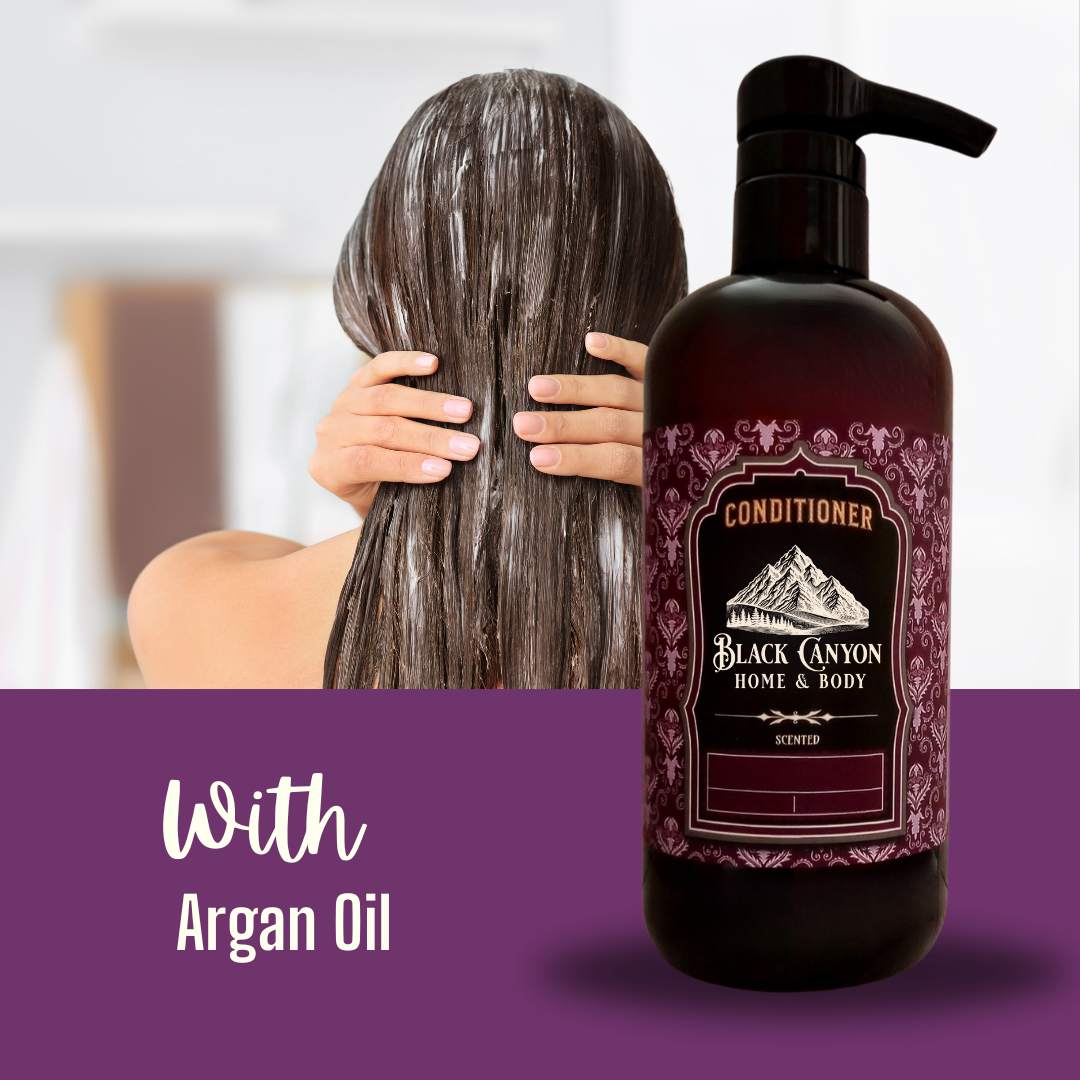 Black Canyon Banana Taffy Scented Argan Oil Hair Conditioner