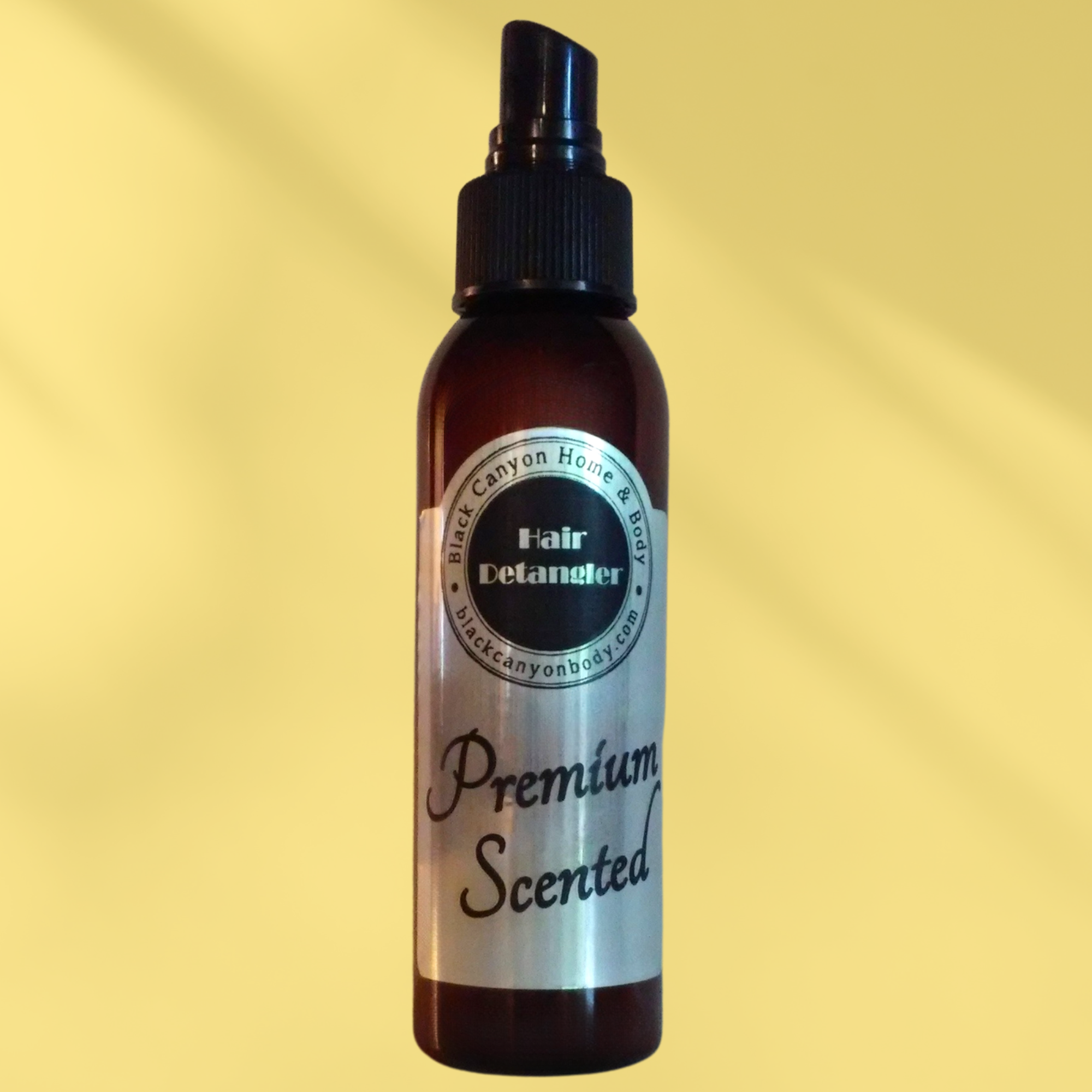 Black Canyon Amber & Orange Blossom Scented Hair Detangler Spray with Olive Oil
