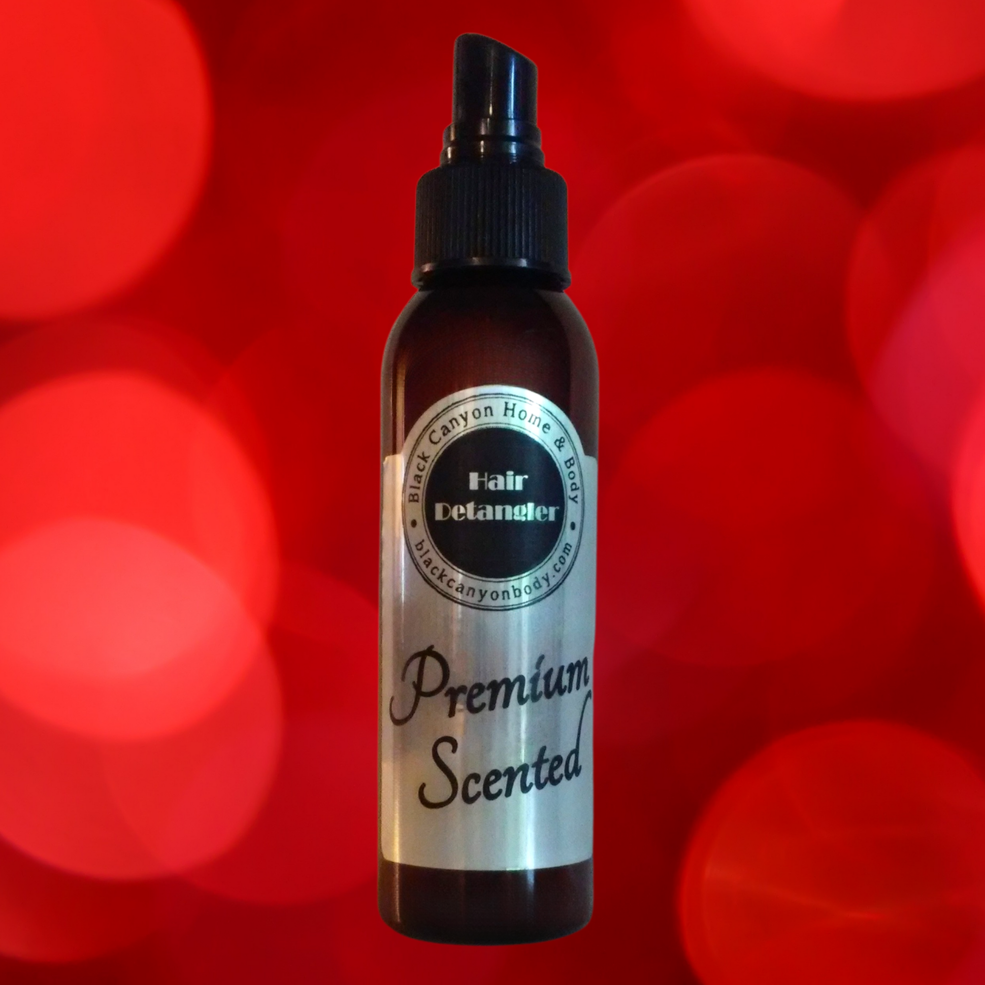 Black Canyon Spiced Vanilla Scented Hair Detangler Spray with Olive Oil
