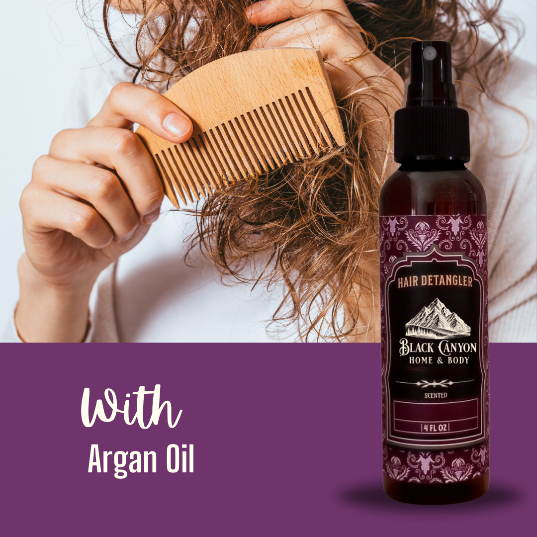 Black Canyon Cappuccino & Buttered Rum Scented Hair Detangler