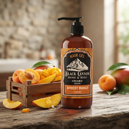 Apricot Mango Scented Protein Hair Gel