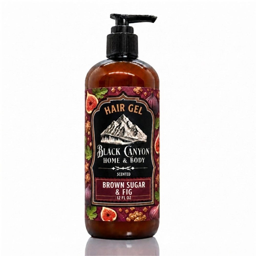 Brown Sugar & Fig Scented Protein Hair Gel
