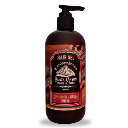 Cinnamon Vanilla Scented Protein Hair Gel