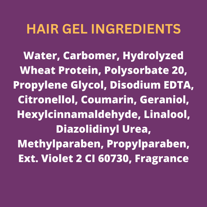 Black Canyon Brown Sugar & Fig Scented Protein Hair Gel