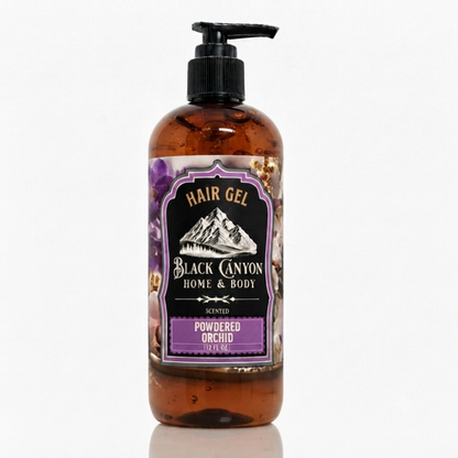 Powdered Orchid Scented Protein Hair Gel