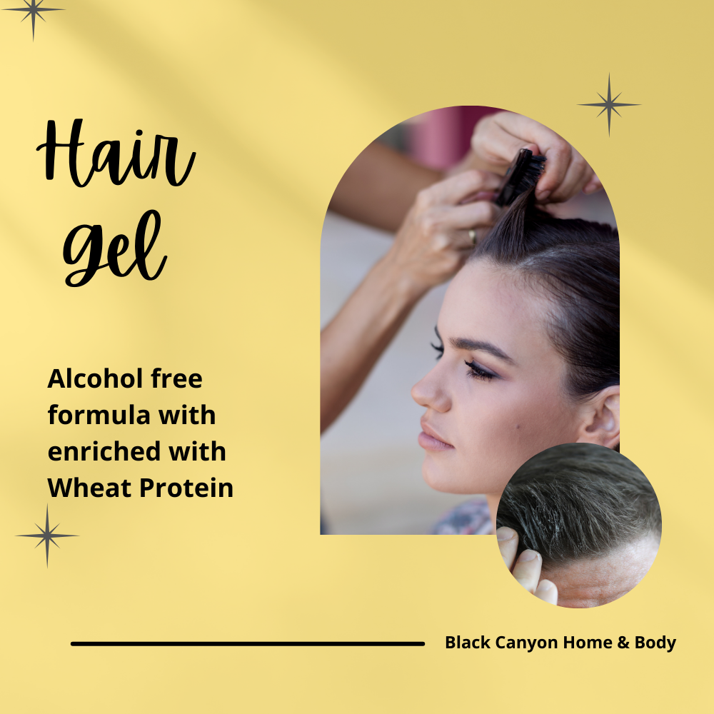 Black Canyon Honeysuckle Bloom Scented Protein Enriched Alcohol Free Hair Gel