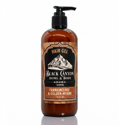 Frankincense & Golden Myrrh Scented Protein Hair Gel