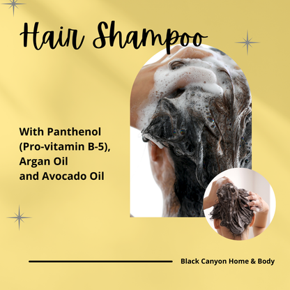 Black Canyon Bergamot & Mandarin Scented Argan Oil Hair Shampoo