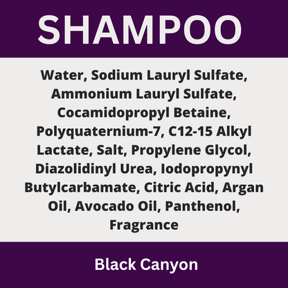 Black Canyon Lilac Bloom Scented Argan Oil Hair Shampoo