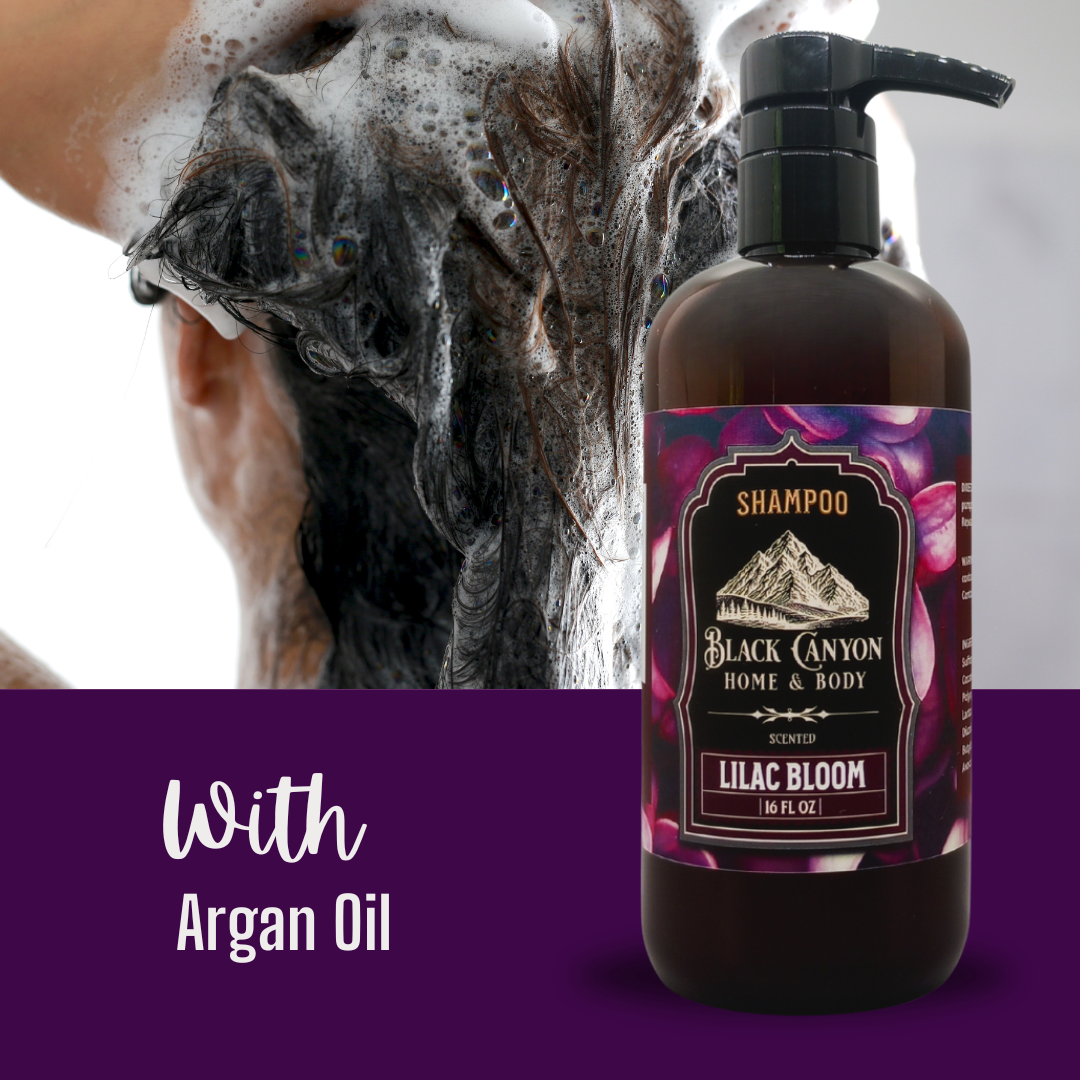 Black Canyon Lilac Bloom Scented Argan Oil Hair Shampoo