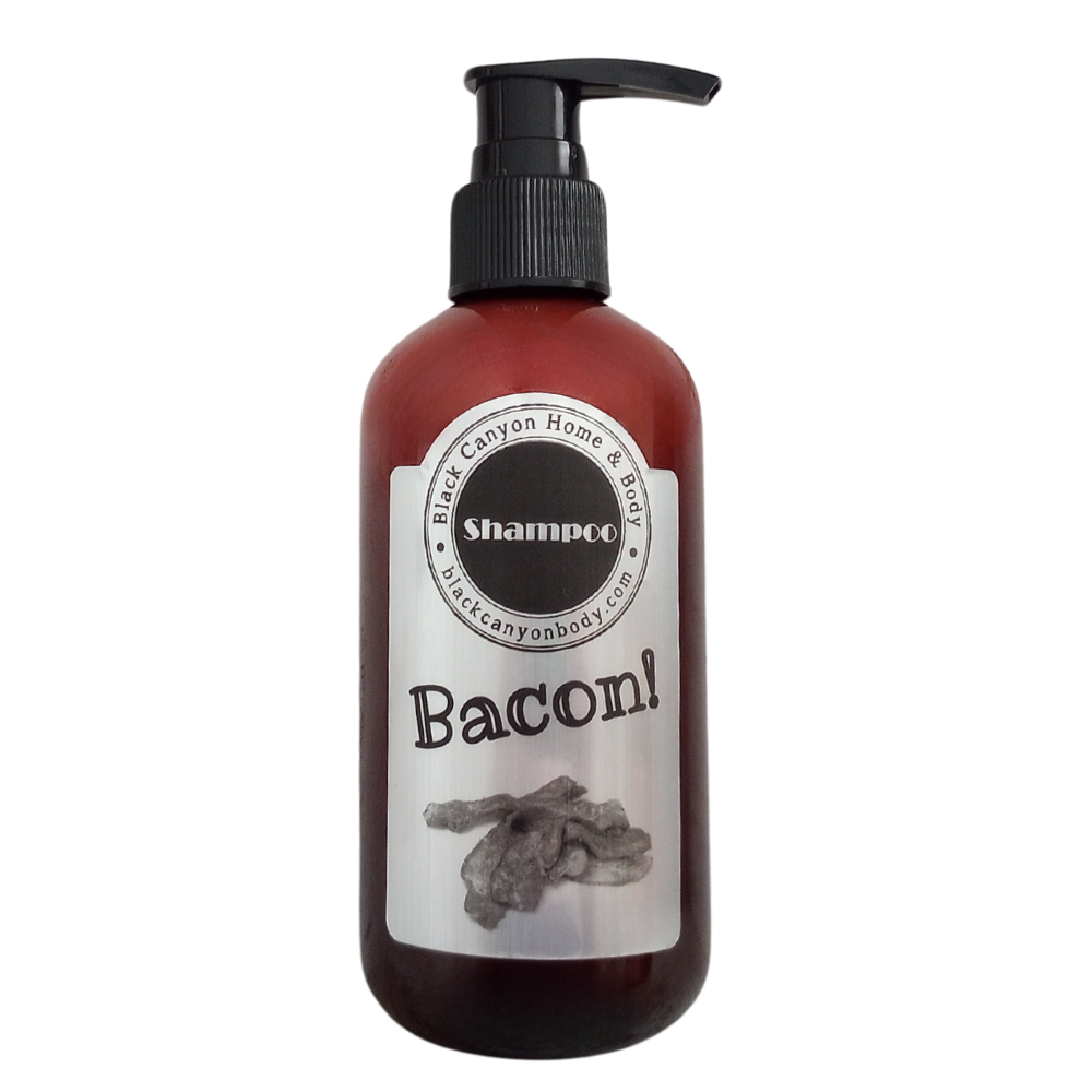 Black Canyon Bacon! Scented Shampoo with Argan Oil