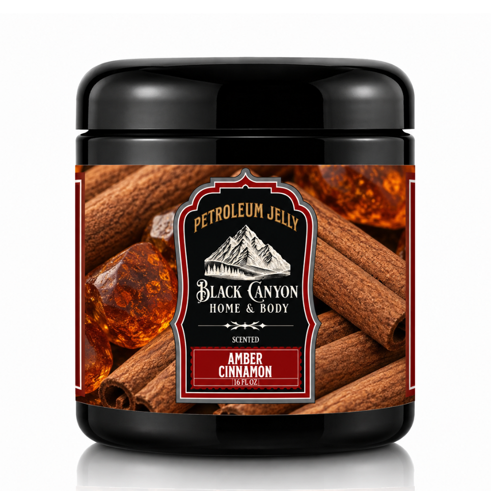 Amber Cinnamon Scented Petroleum Jelly