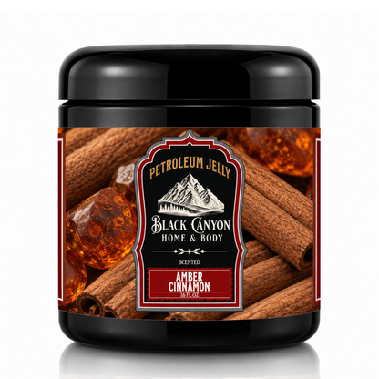 Amber Cinnamon Scented Petroleum Jelly