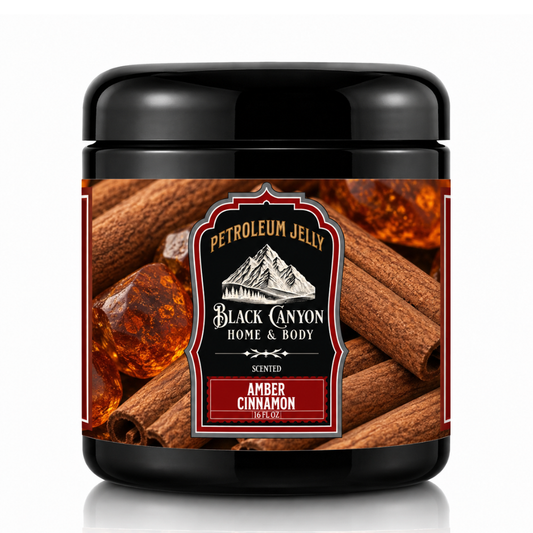 Amber Cinnamon Scented Petroleum Jelly