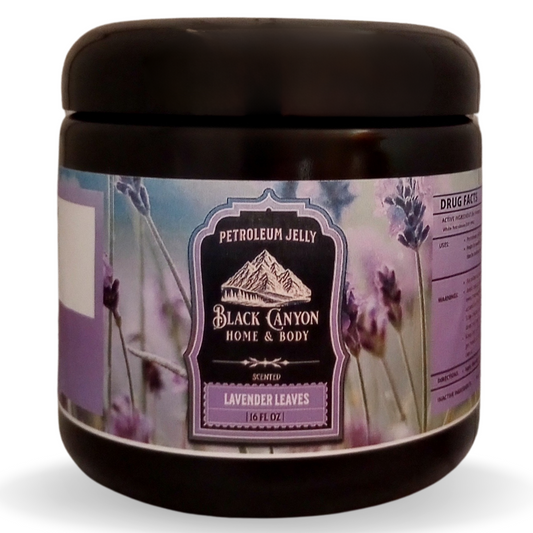 Black Canyon Lavender Leaves Scented Petroleum Jelly