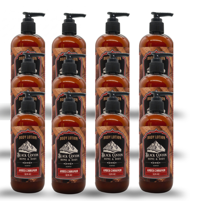 Amber Cinnamon Scented Body Lotion