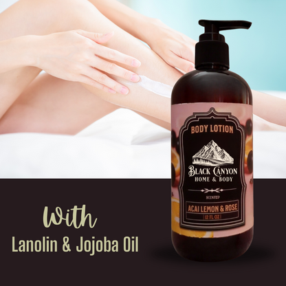 Acai Lemon & Rose Scented Body Lotion