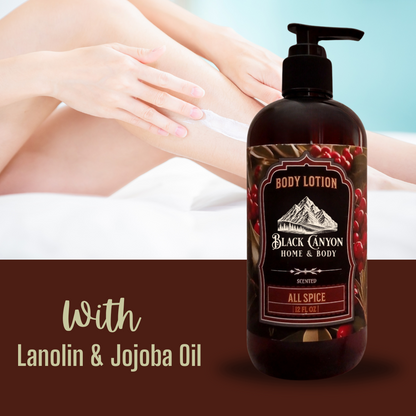 All Spice Scented Body Lotion