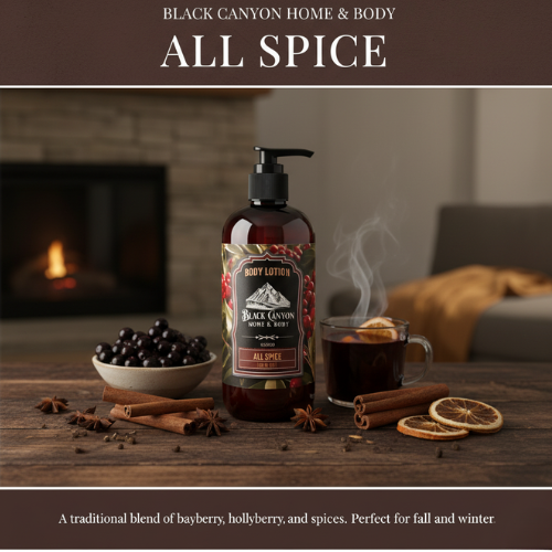 All Spice Scented Body Lotion