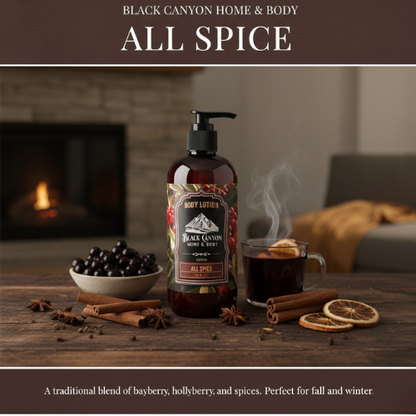 All Spice Scented Body Lotion