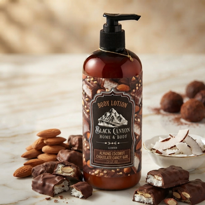 Almond Coconut Chocolate Candy Bar Scented Body Lotion