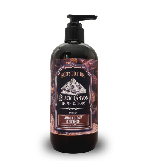 Amber Clove & Nutmeg Scented Body Lotion