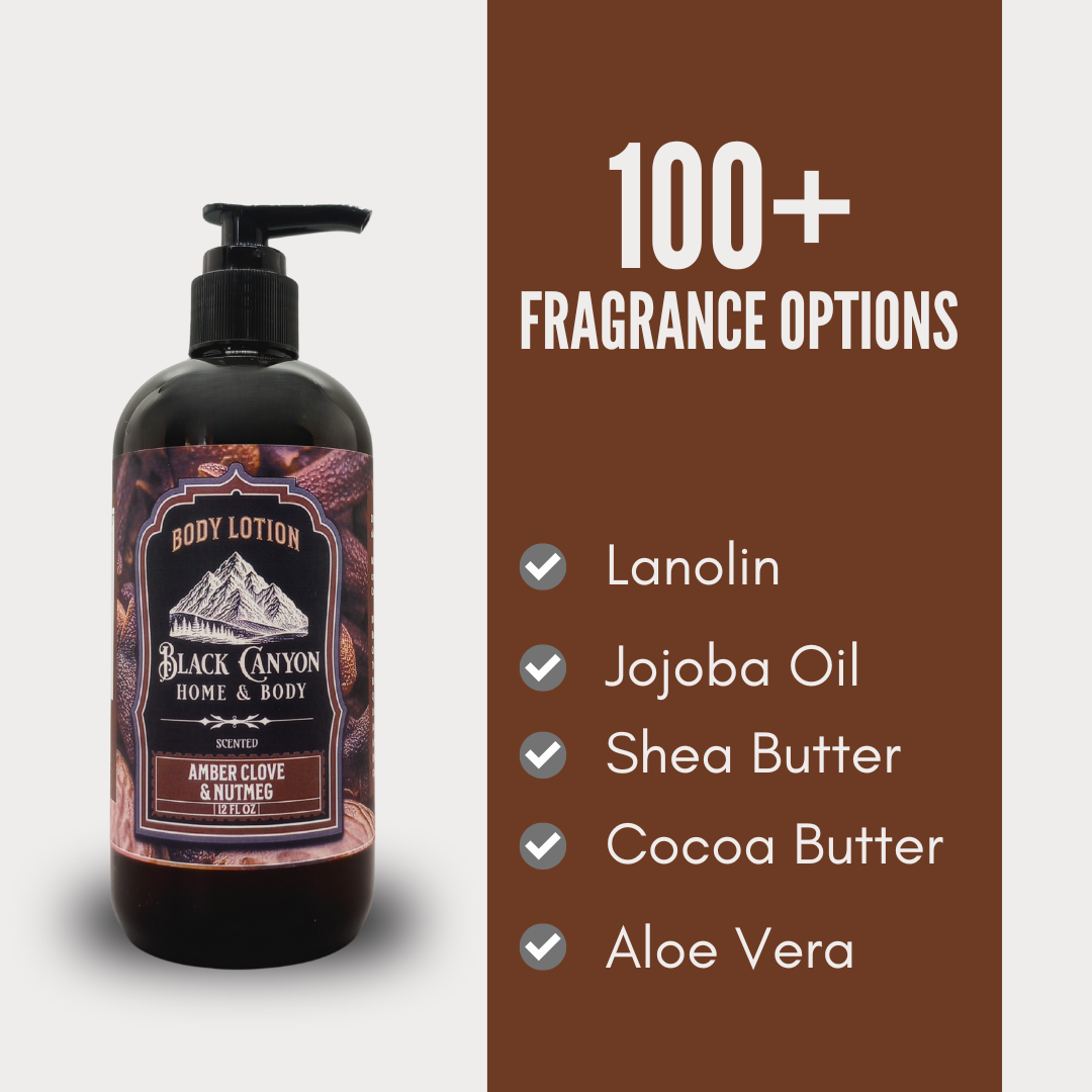Amber Clove & Nutmeg Scented Body Lotion