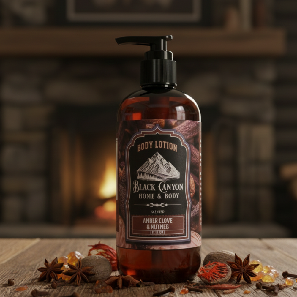 Amber Clove & Nutmeg Scented Body Lotion