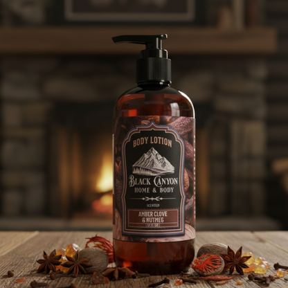 Amber Clove & Nutmeg Scented Body Lotion