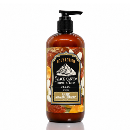 Amber & Orange Blossom Scented Body Lotion