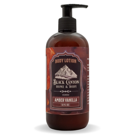 Black Canyon Amber Vanilla Scented Body Lotion