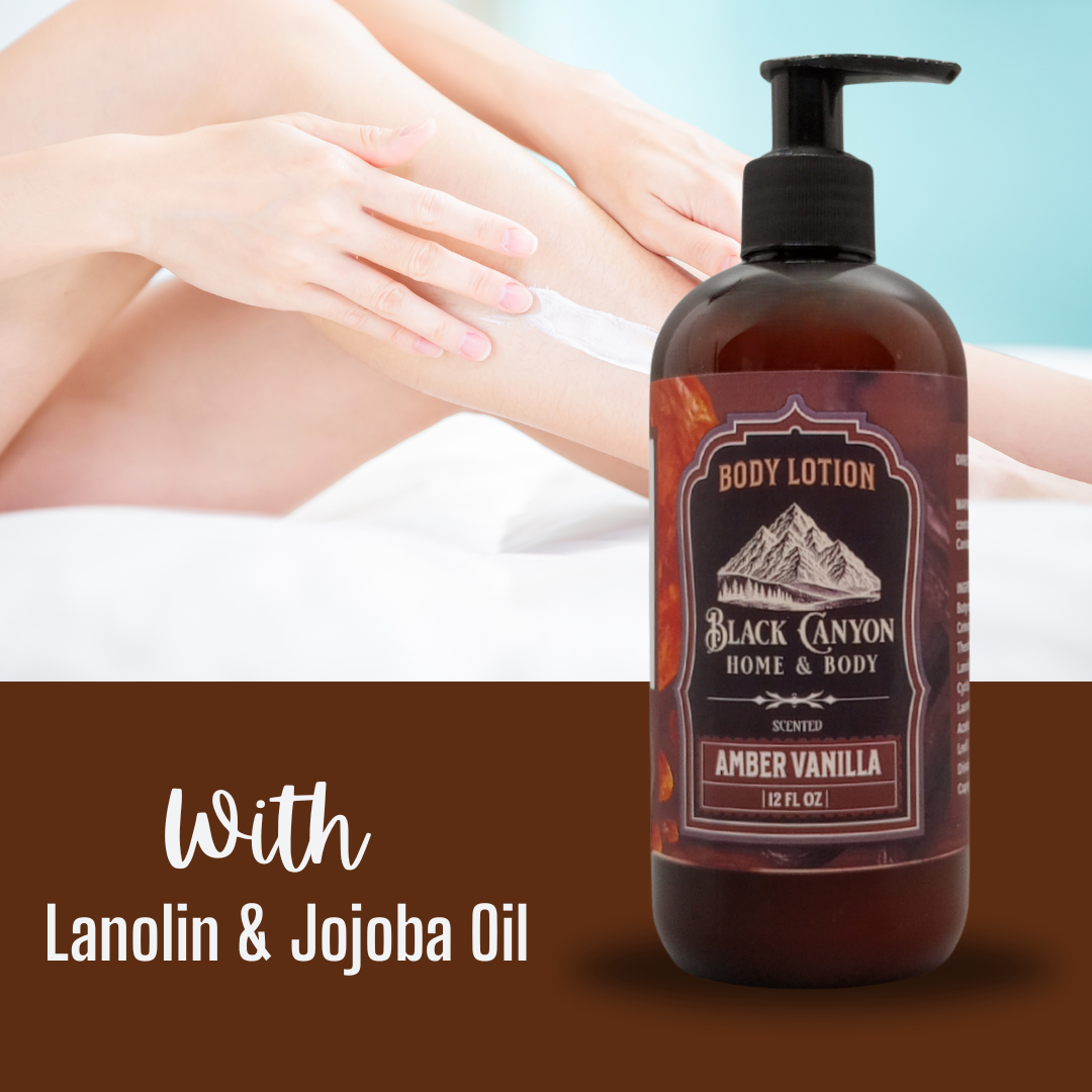 Black Canyon Amber Vanilla Scented Body Lotion