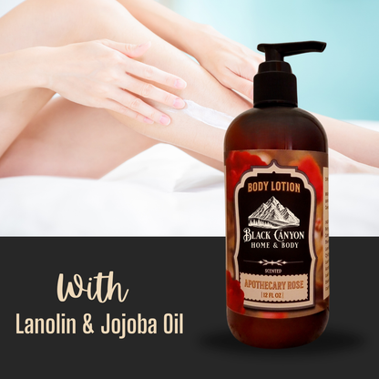 Apothecary Rose Scented Body Lotion