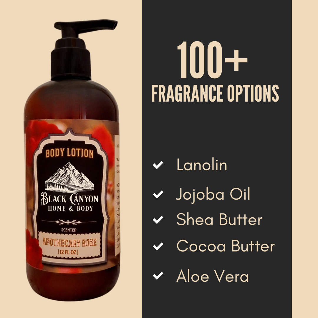 Apothecary Rose Scented Body Lotion