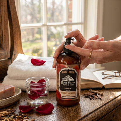Apothecary Rose Scented Body Lotion