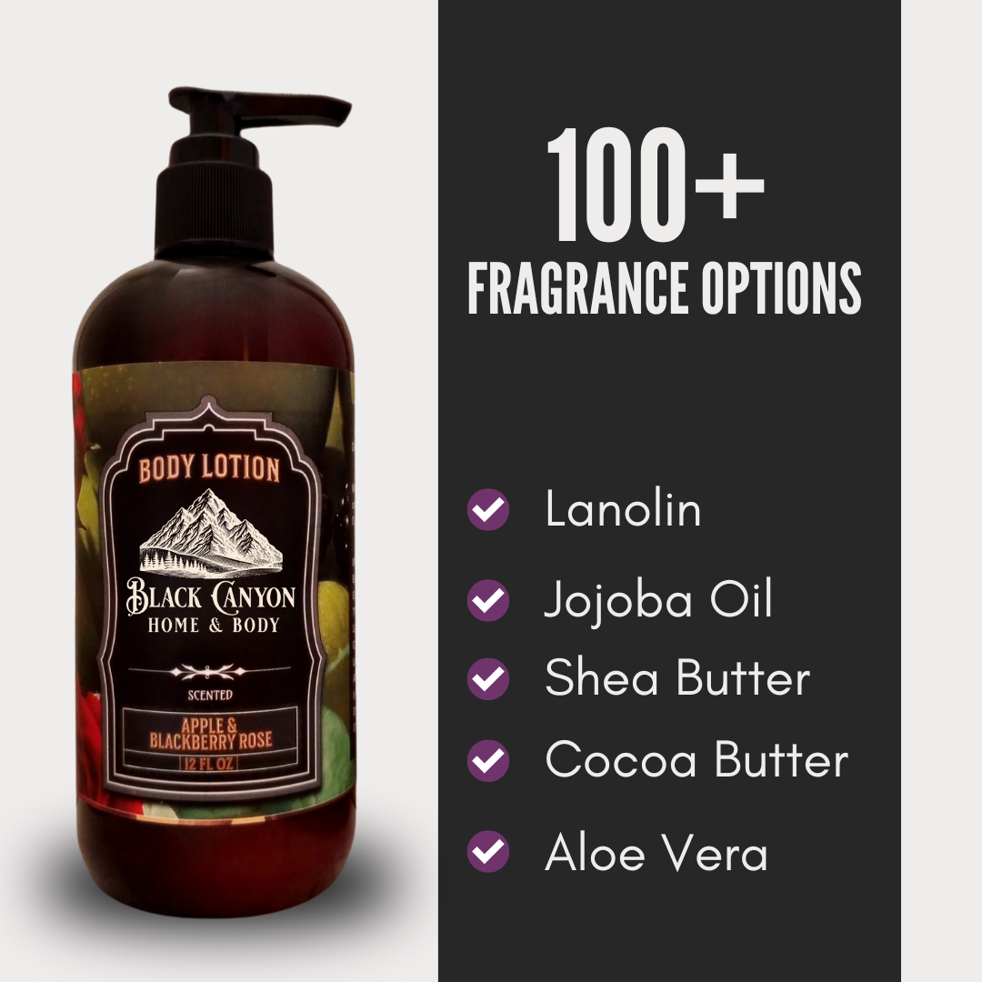 Black Canyon Apple & Blackberry Rose Scented Body Lotion