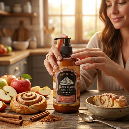 Apple Cinnamon Iced Danish Scented Body Lotion