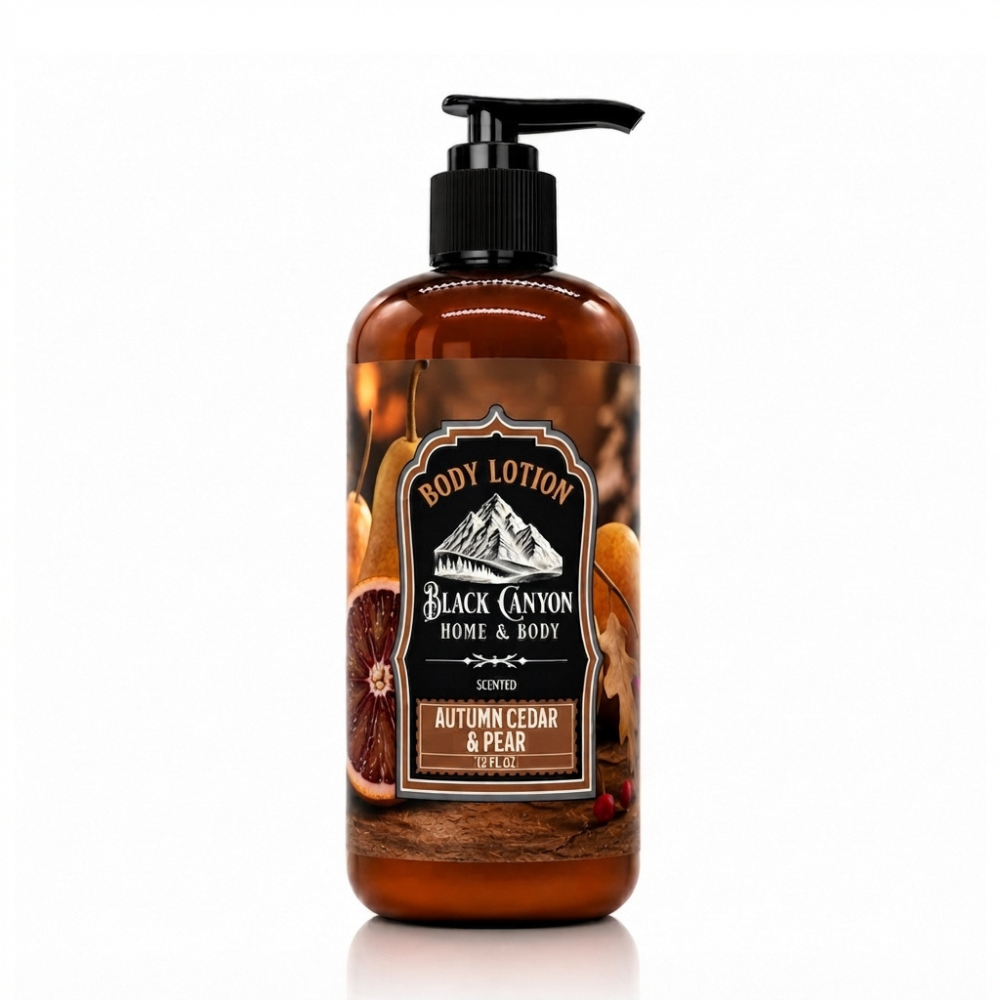 Autumn Cedar & Pear Scented Body Lotion