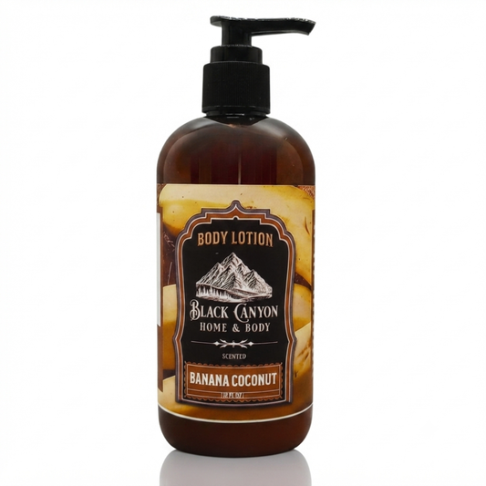 Banana Coconut Scented Body Lotion