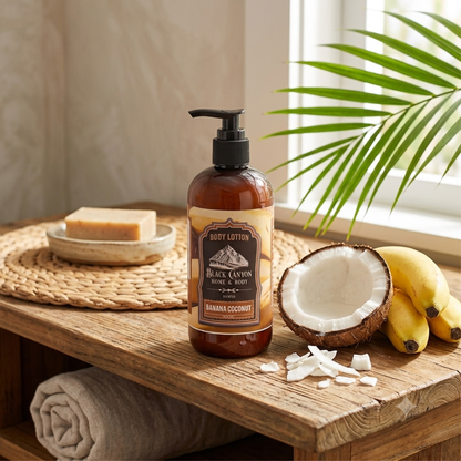 Banana Coconut Scented Body Lotion