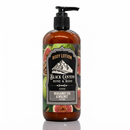 Bergamot Fig & Walnut Scented Body Lotion