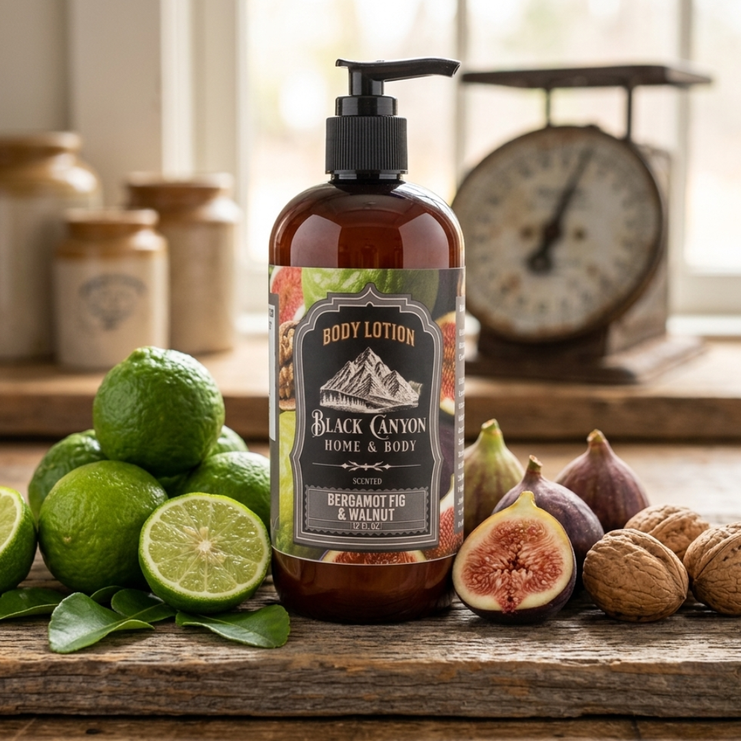 Bergamot Fig & Walnut Scented Body Lotion
