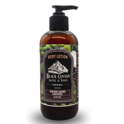 Bergamot Jasmine & Patchouli Scented Body Lotion