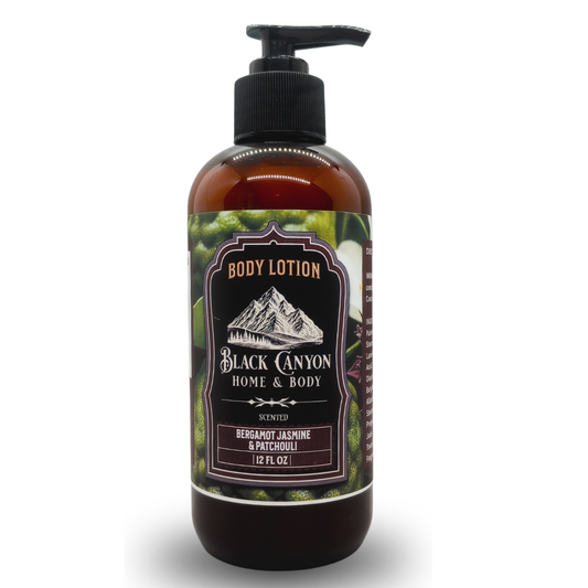 Bergamot Jasmine & Patchouli Scented Body Lotion