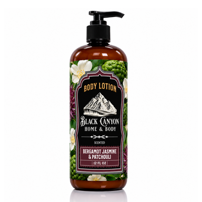 Bergamot Jasmine & Patchouli Scented Body Lotion