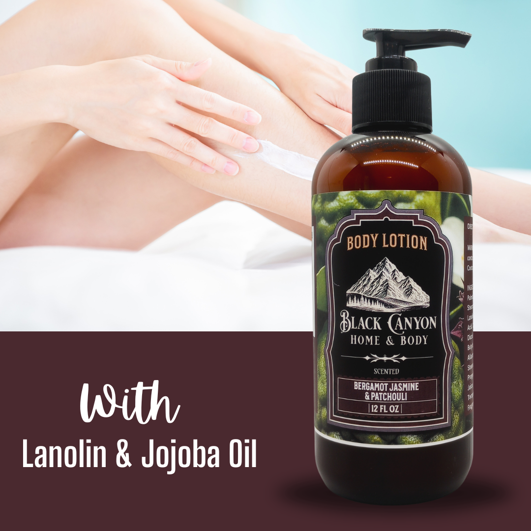 Bergamot Jasmine & Patchouli Scented Body Lotion