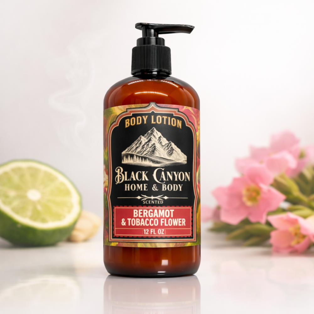 Bergamot & Tobacco Flower Scented Body Lotion